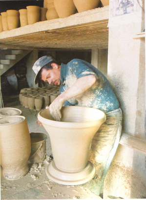 Gaza: pottery making is a traditional craft