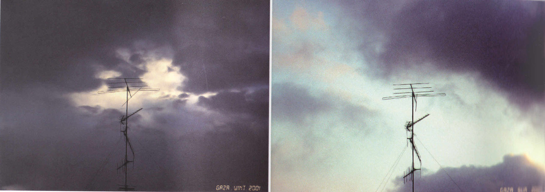 The sky over Gaza 2, 2001-4. Tayseer Batniji. Photograph